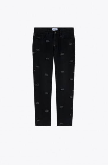 Pantalon streetwear Denim black