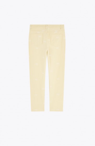 Pantalon streetwear Denim beige