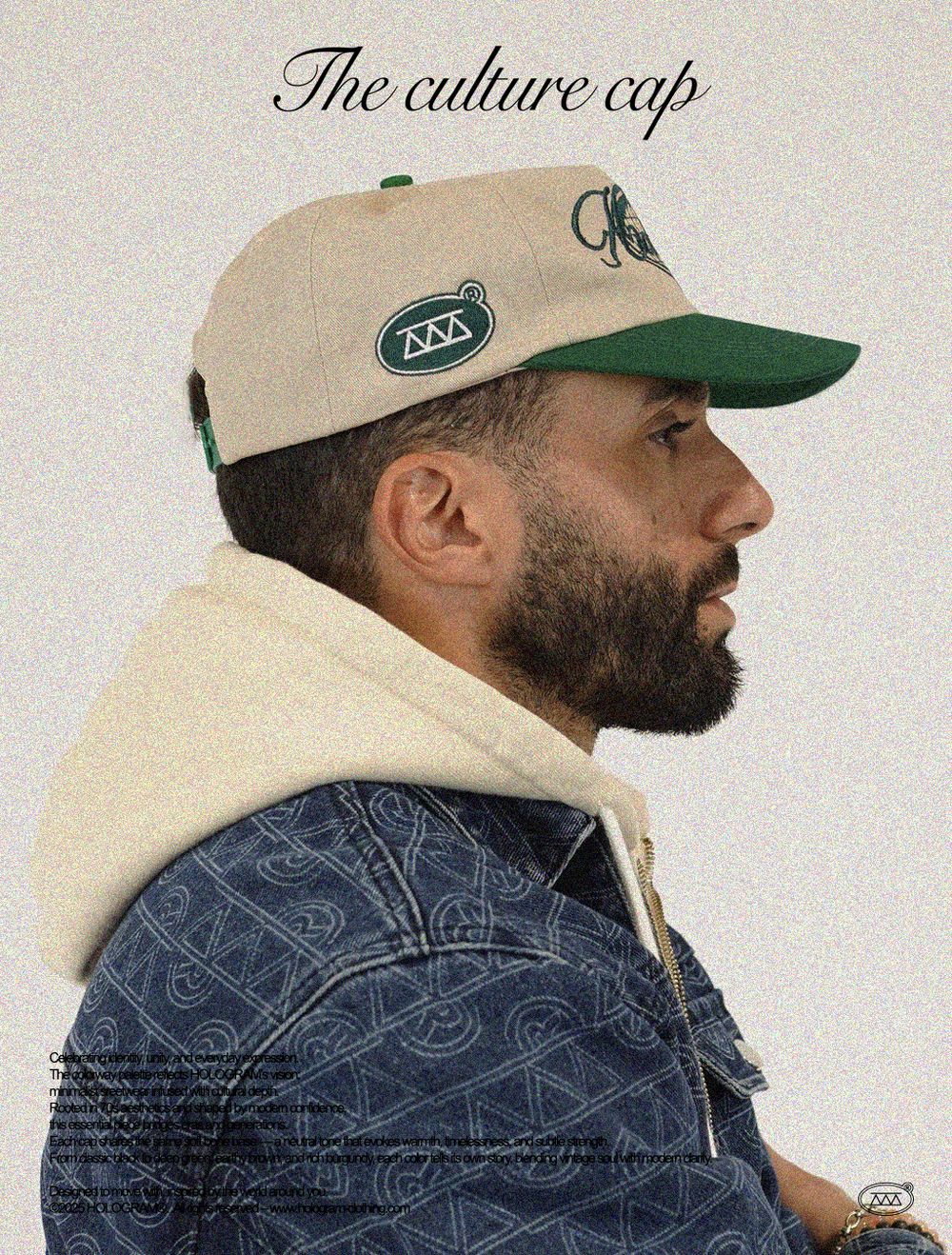 THE CULTURE CAP : MINIMALISTE. EXPRESSIVE.
