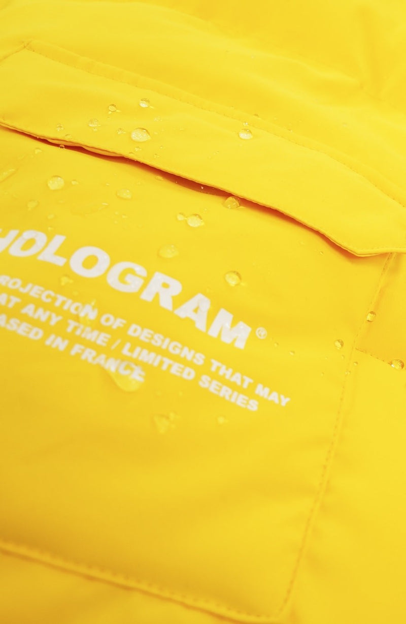 Skipper yellow streetwear down jacket