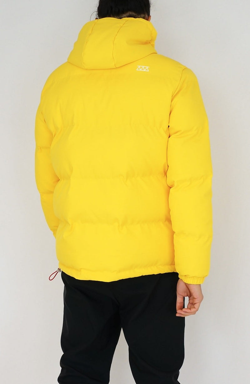 Skipper yellow streetwear down jacket