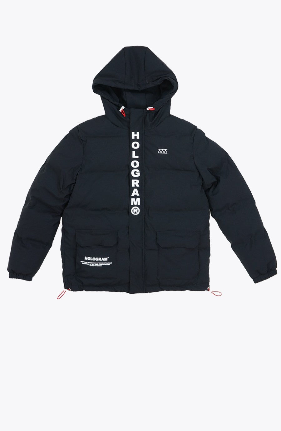 Skipper black streetwear down jacket