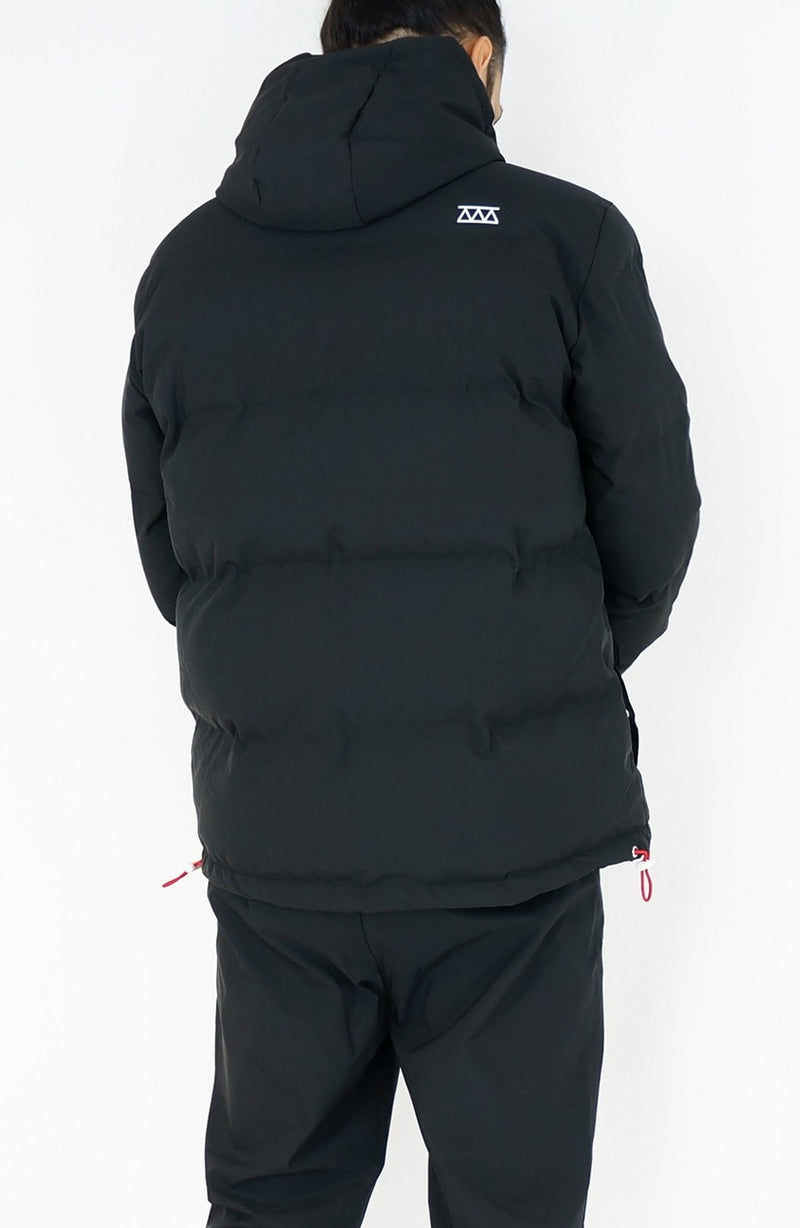 Skipper black streetwear down jacket