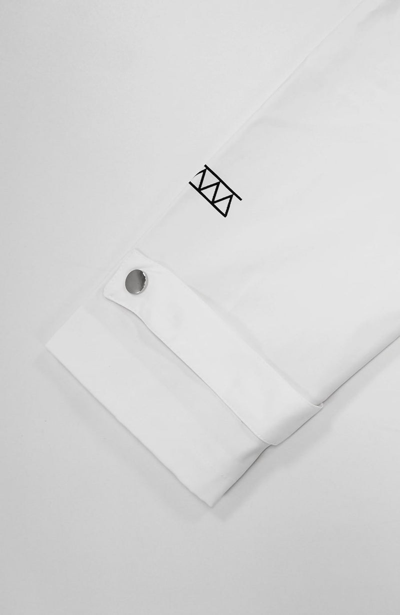 Rain coat streetwear white