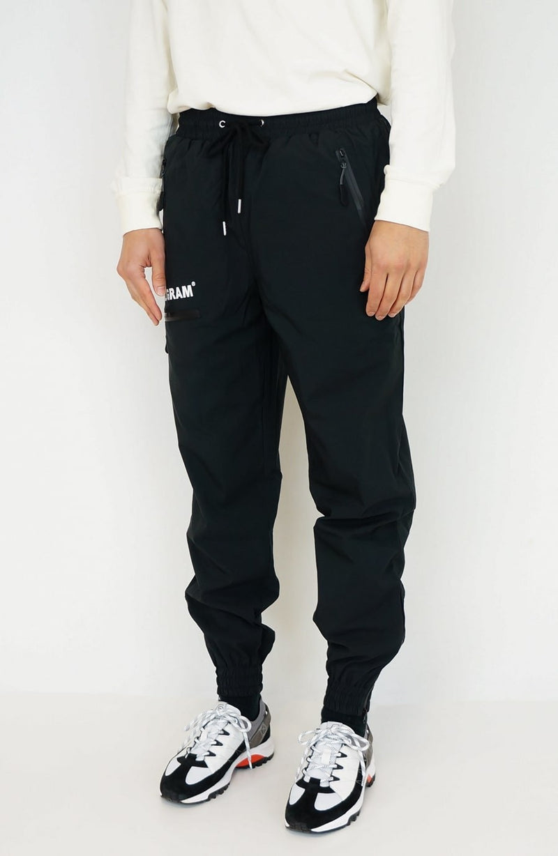 Unit black streetwear pants