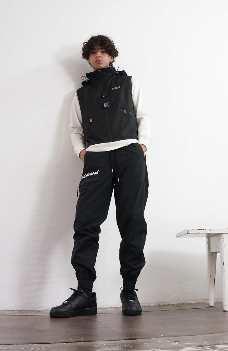 Unit black streetwear pants