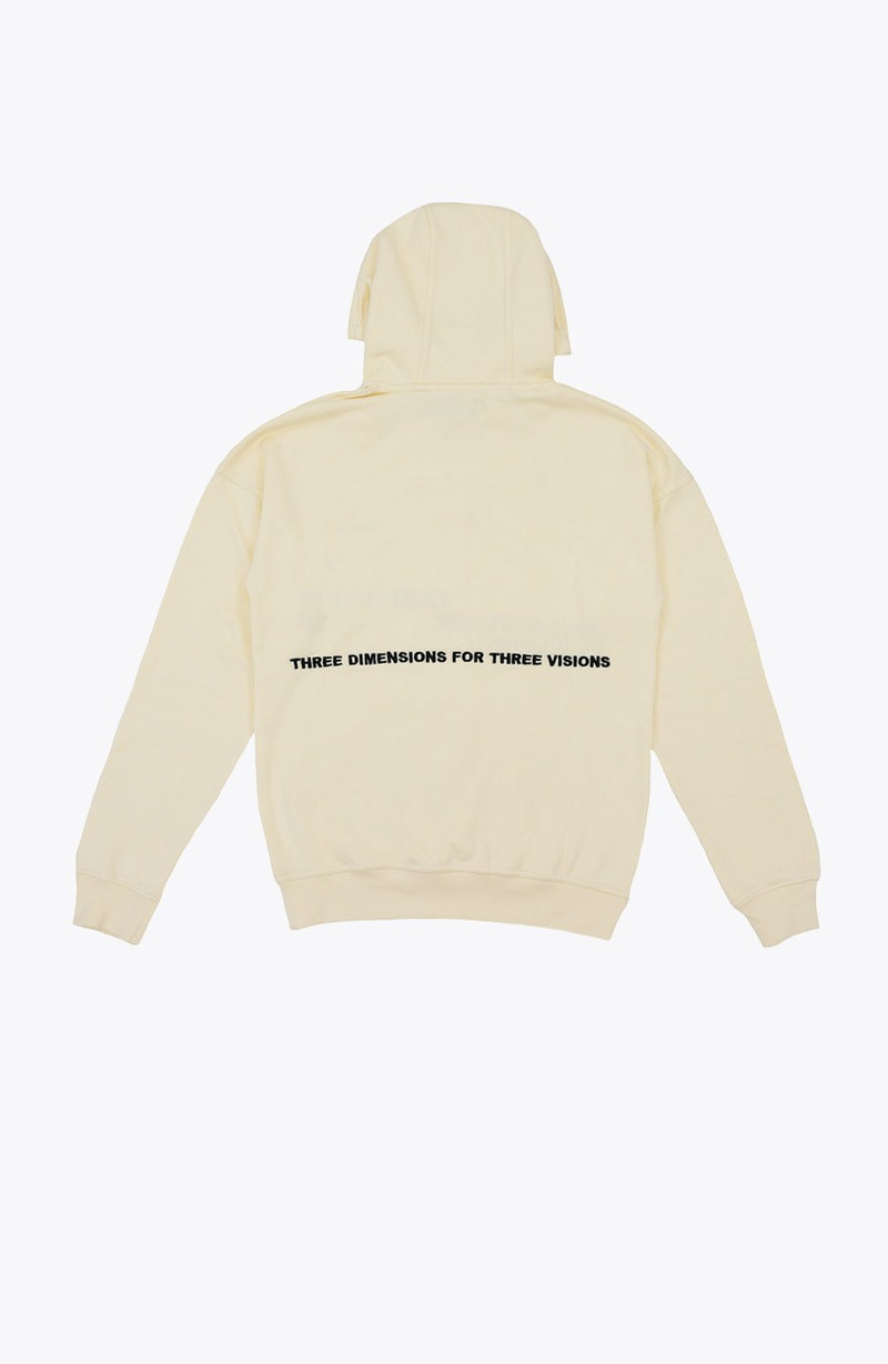Hoodie streetwear Screen beige