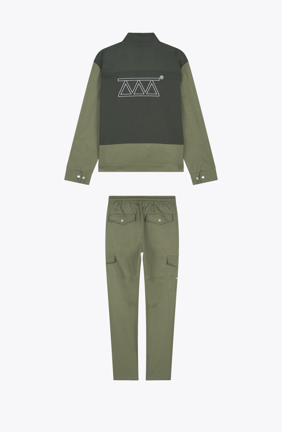 Khaki Cargo Set