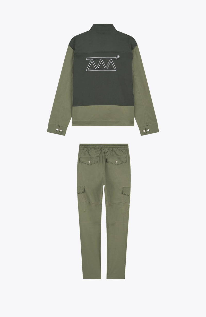 Khaki Cargo Set