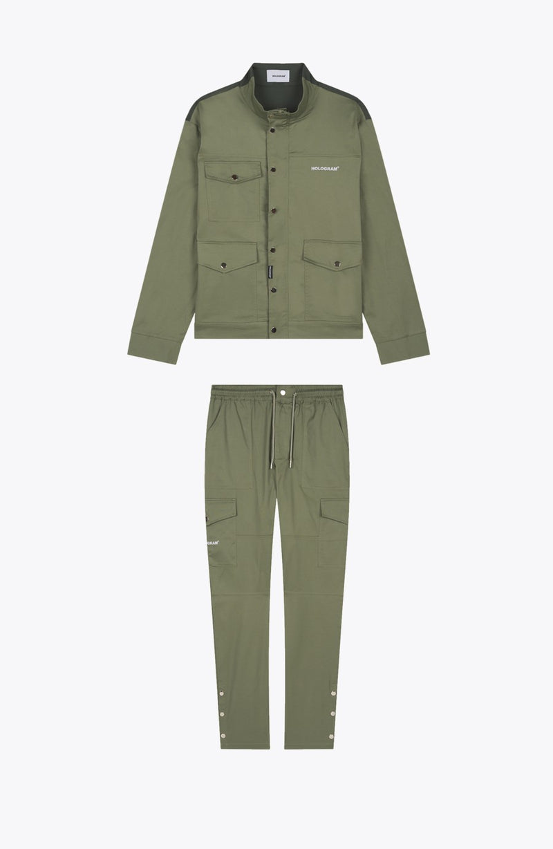 Khaki Cargo Set