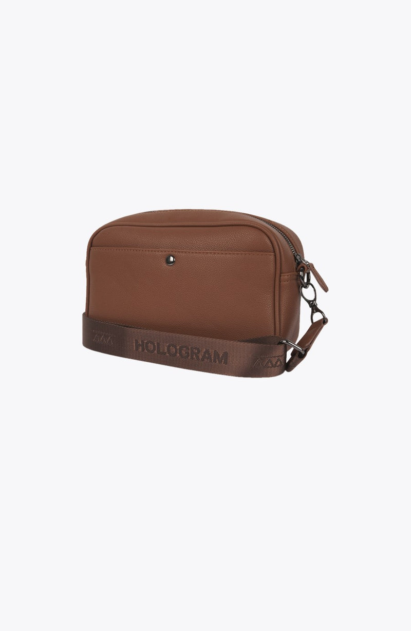 Hide brown streetwear bag