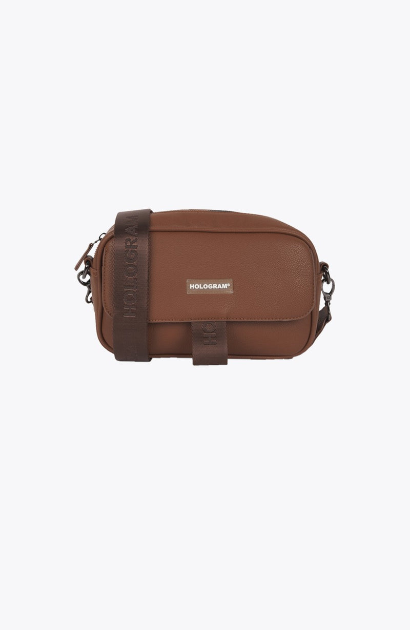 Hide brown streetwear bag