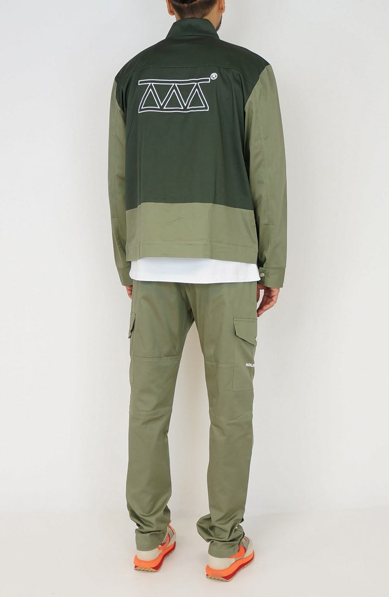 Khaki Cargo Set