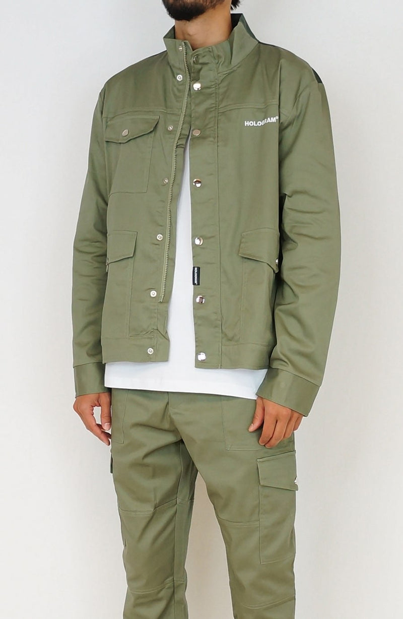 Khaki Cargo Set