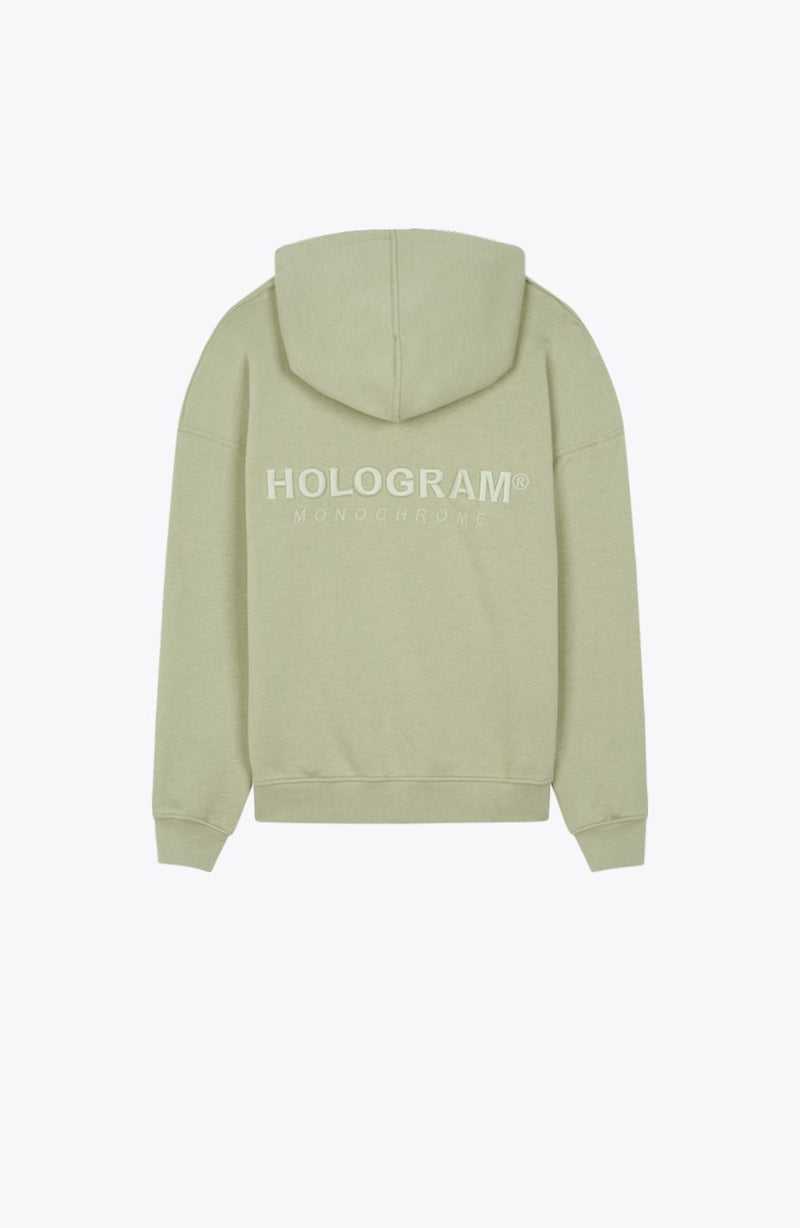 Hoodie streetwear Monochrome 02 olive