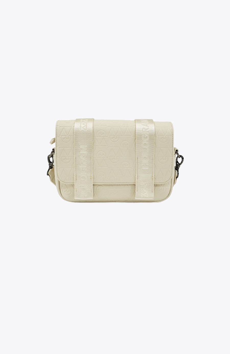 Beige Monogram streetwear bag