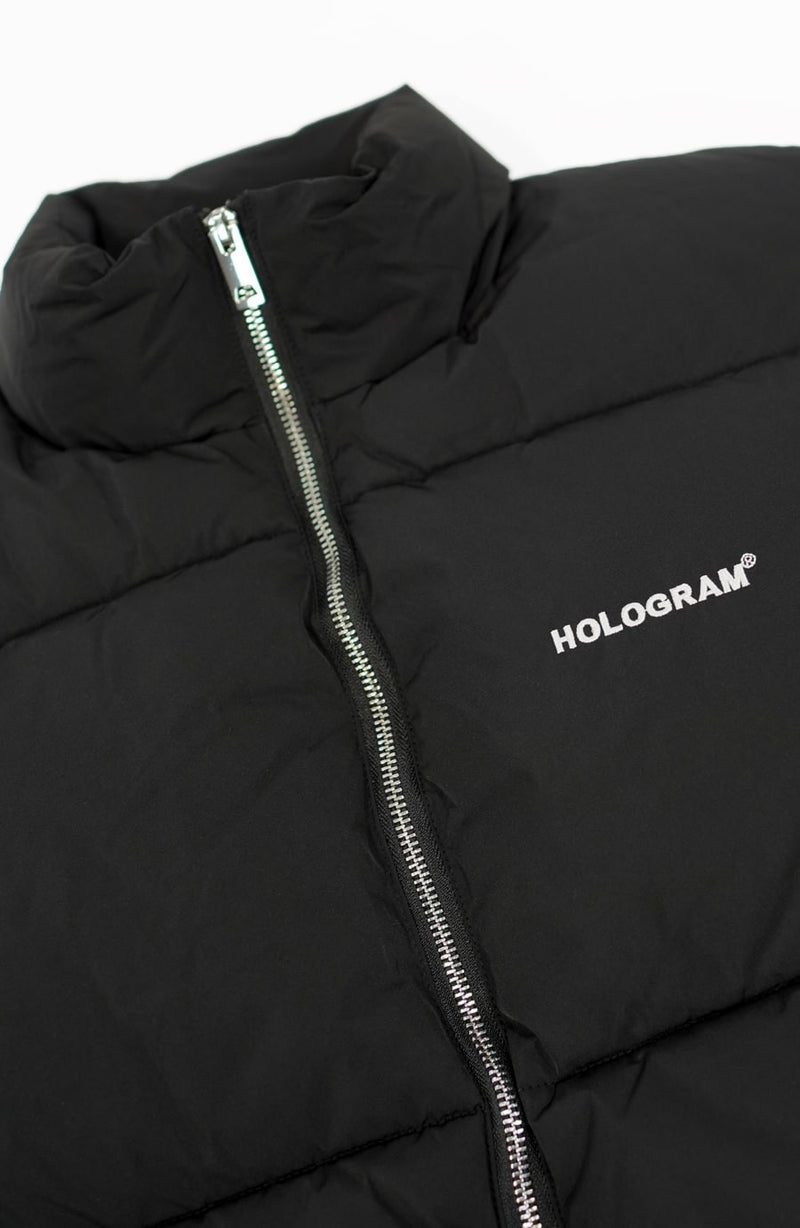Sleeveless Classic black streetwear jacket