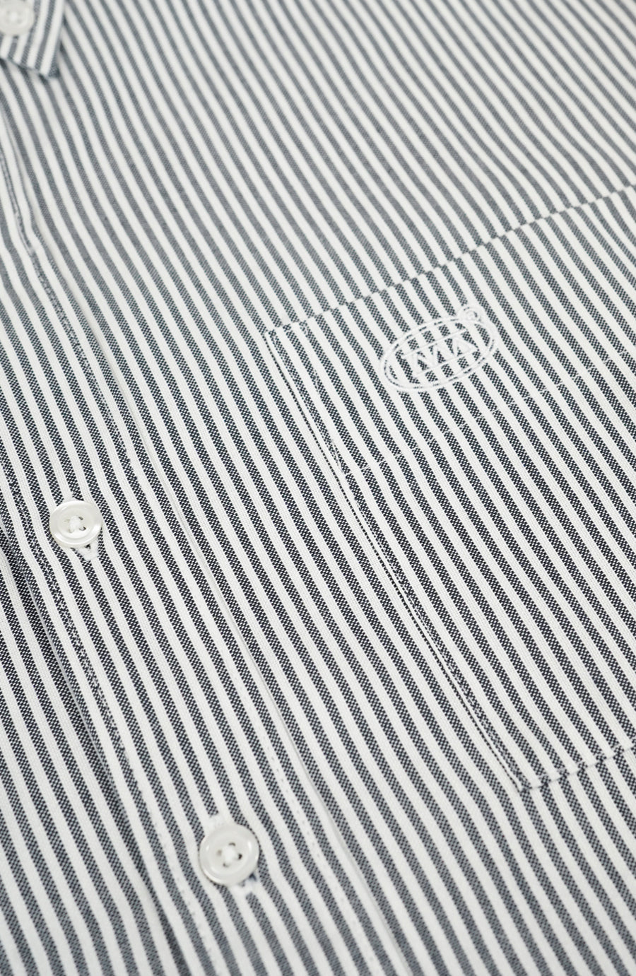 Chemise streetwear Oxford black