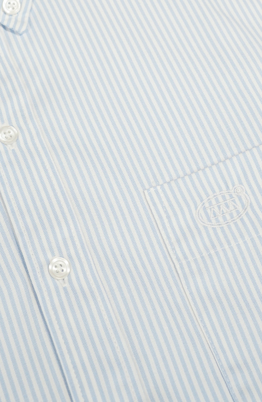 Chemise streetwear Oxford blue