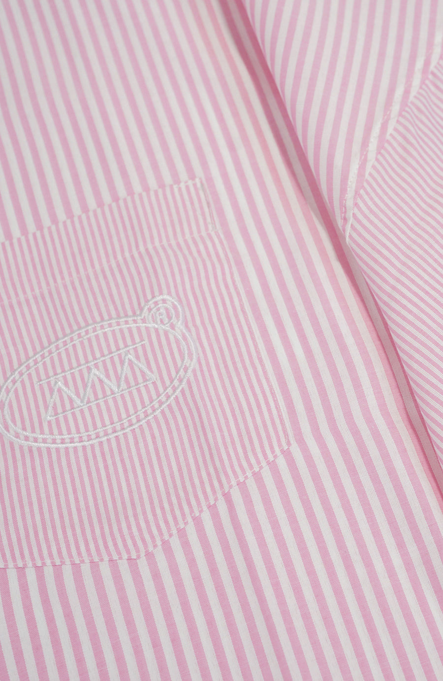 Chemise streetwear Stripe pink