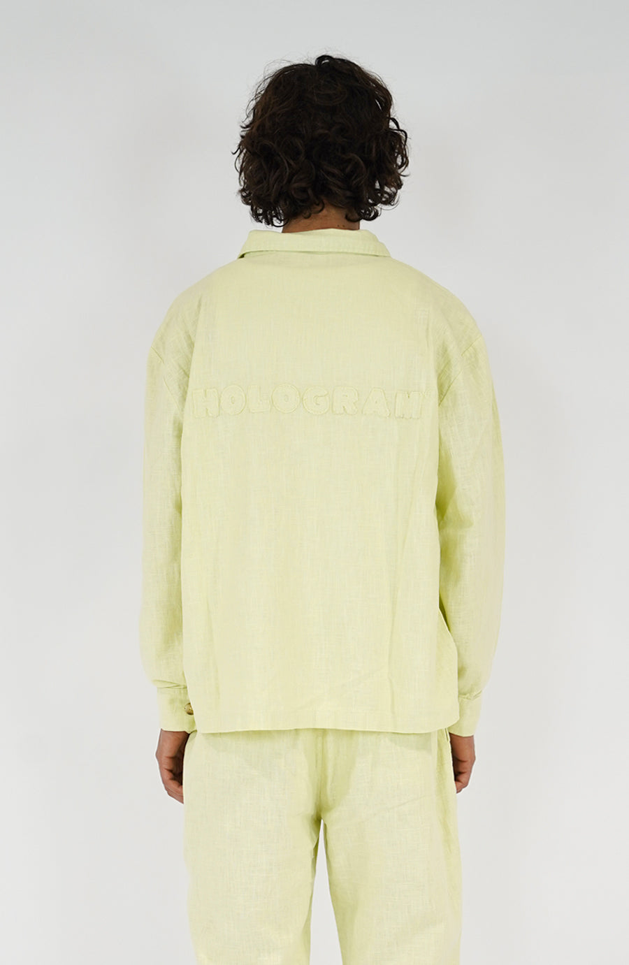 Chemise streetwear Linen Anise