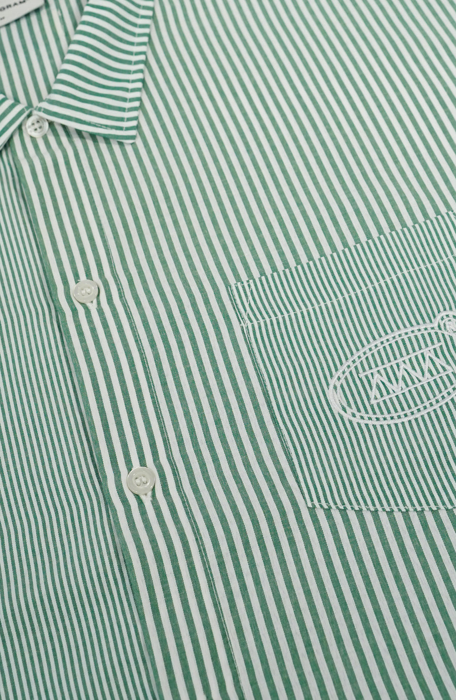 Chemise streetwear Stripe green