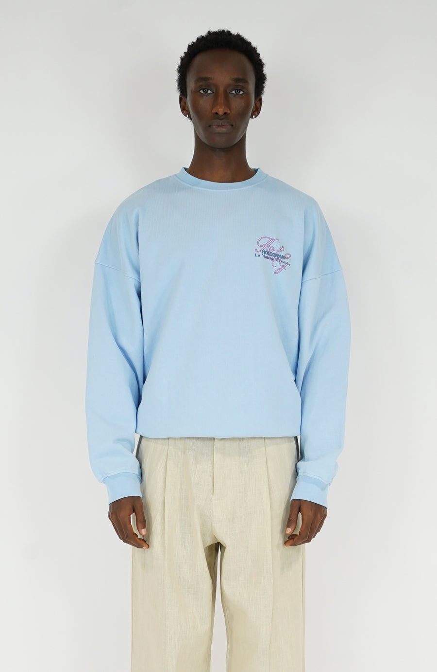 Crewneck streetwear Art blue
