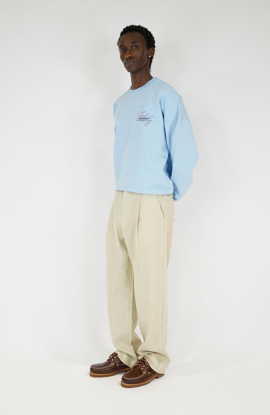 Crewneck streetwear Art blue