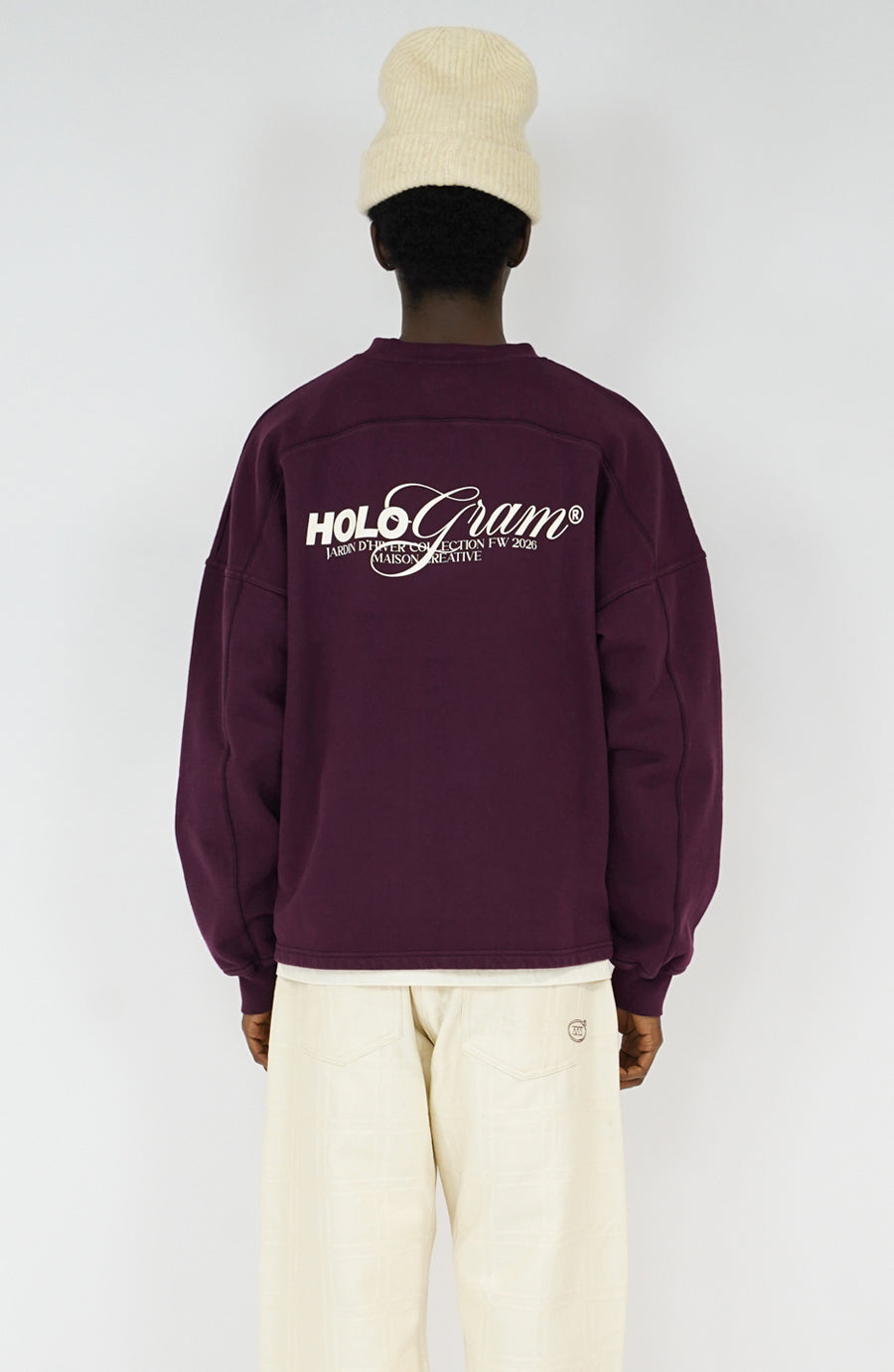 Sweat Sign burgundy