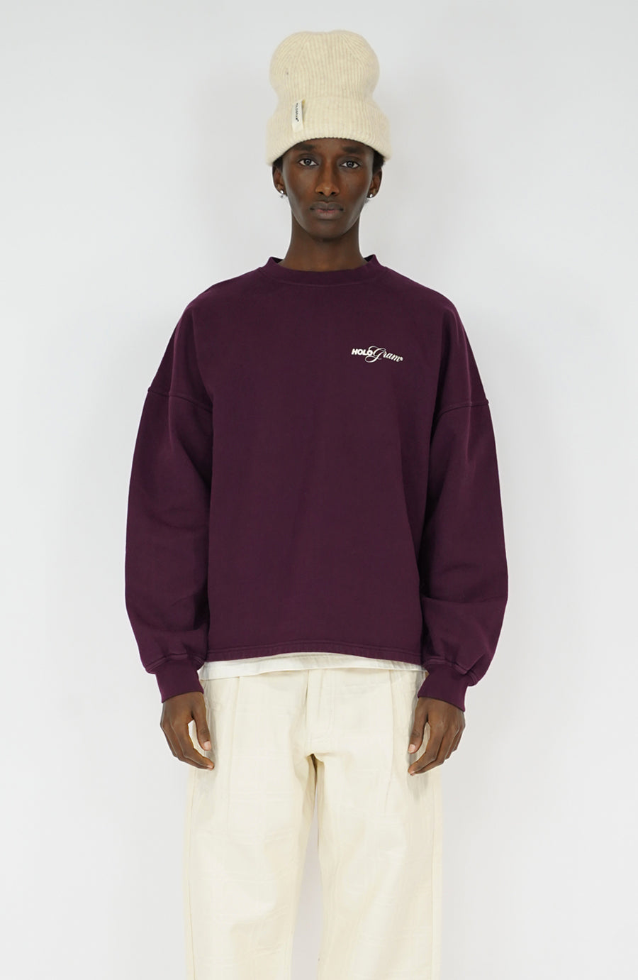 Sweat Sign burgundy
