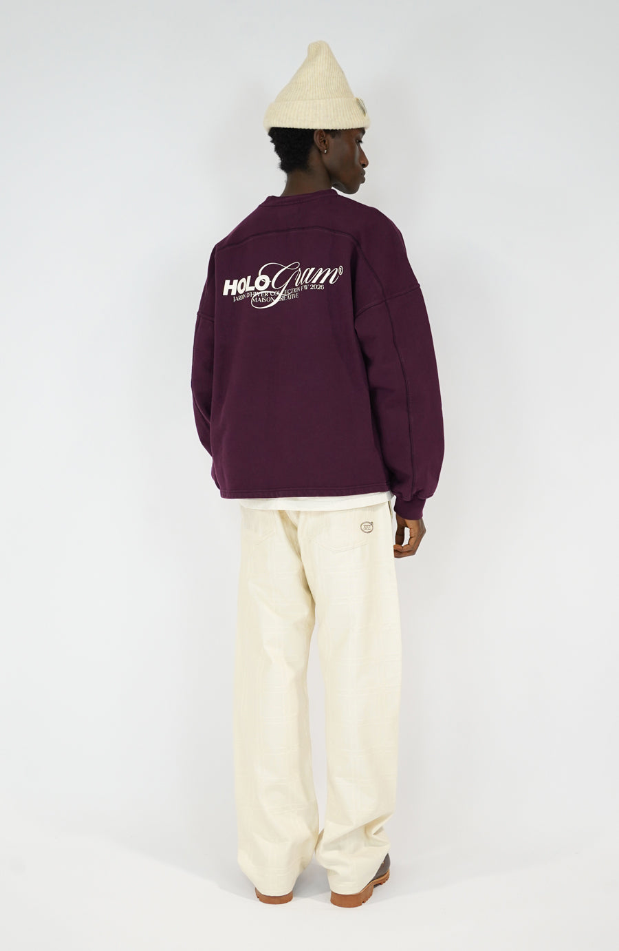 Sweat Sign burgundy