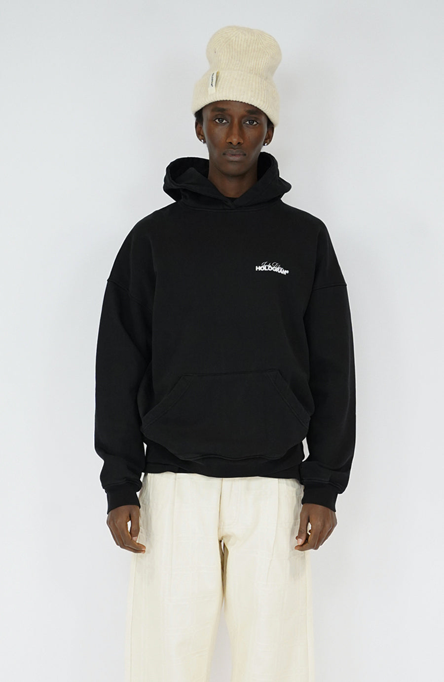Hoodie Mosaic black