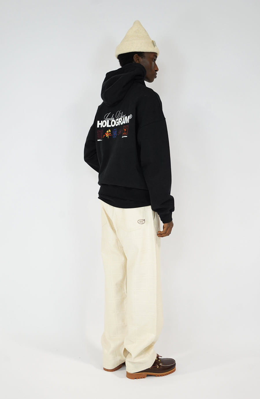 Hoodie Mosaic black