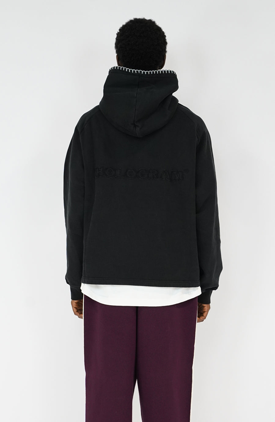 Hoodie Seam black