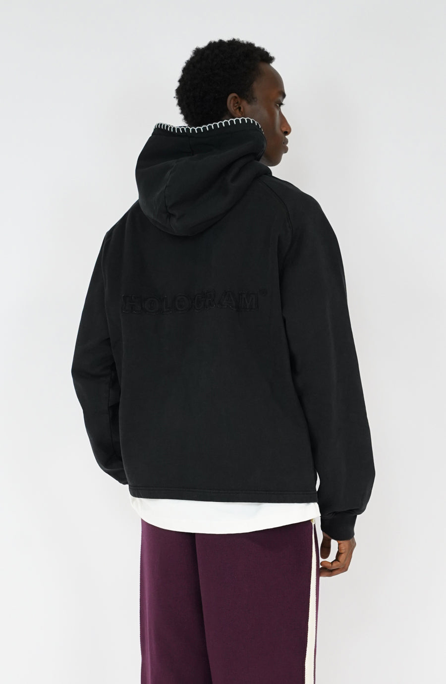 Hoodie Seam black