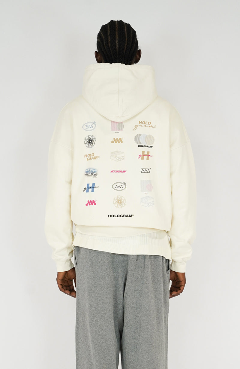 Hoodie streetwear Unit beige