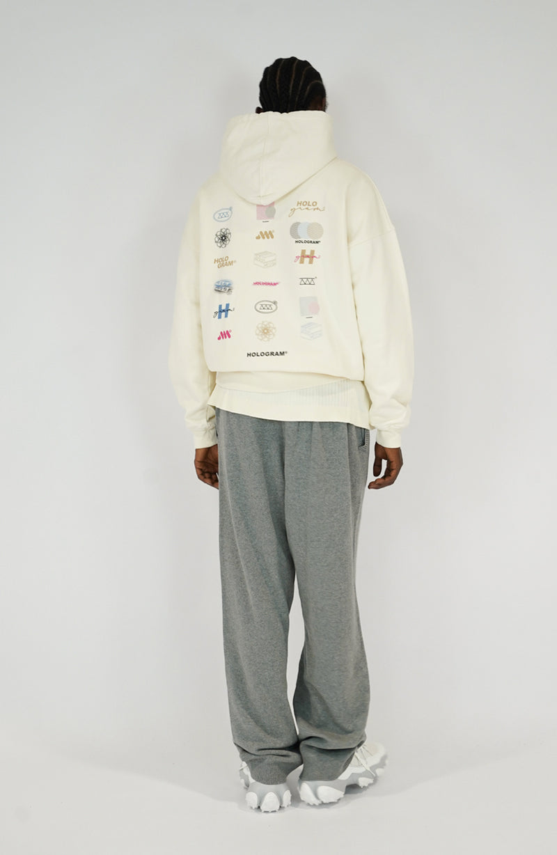 Hoodie streetwear Unit beige