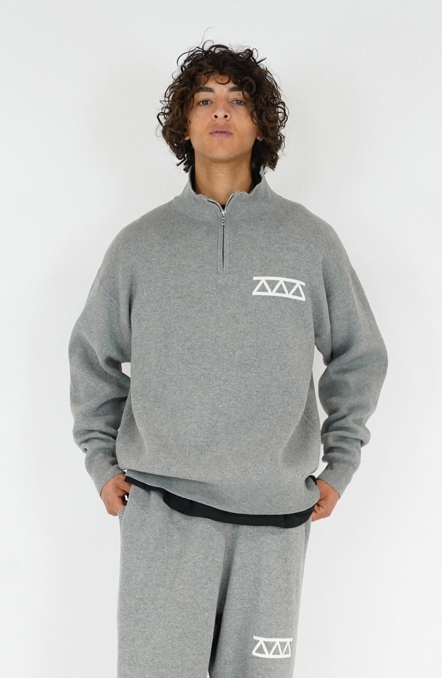 Knit streetwear Link grey