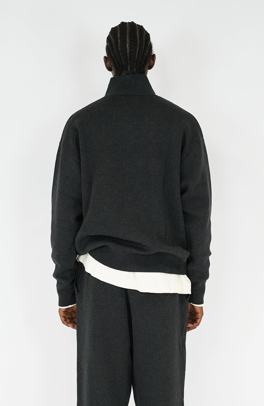 Knit streetwear Link black