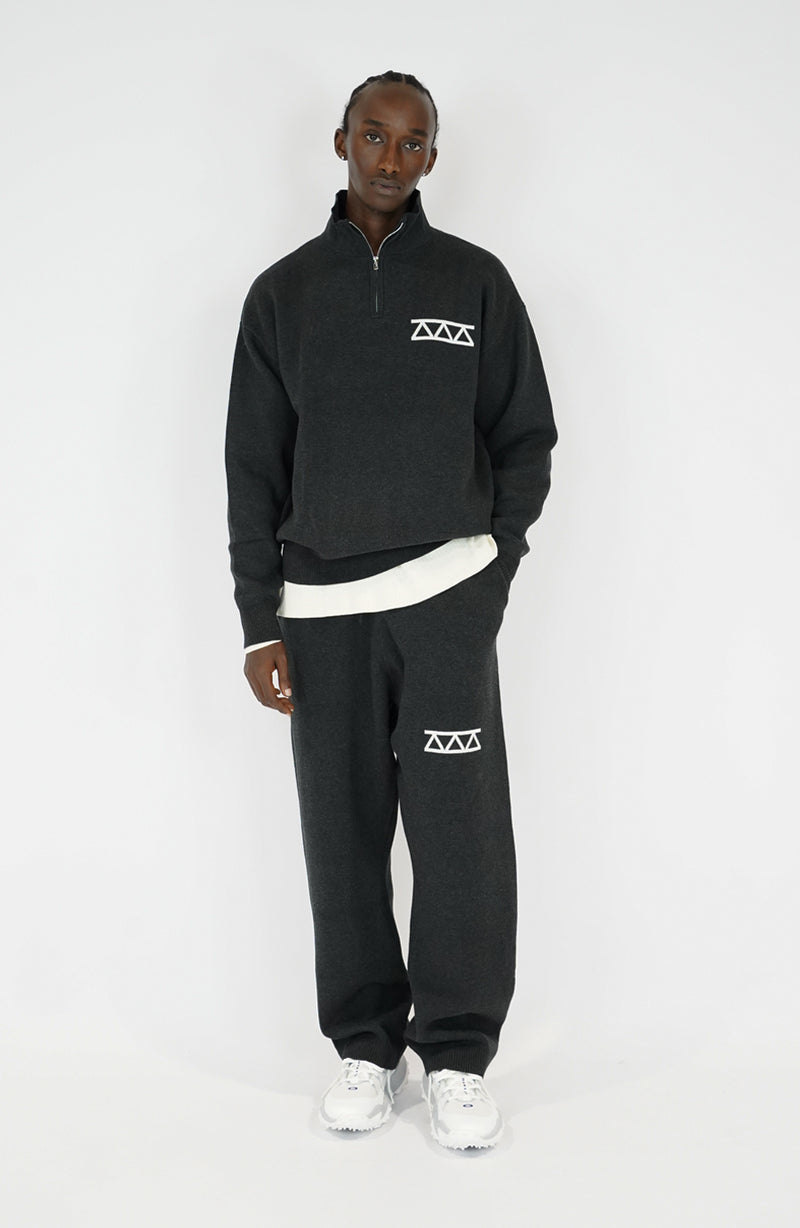 Knit streetwear Link black