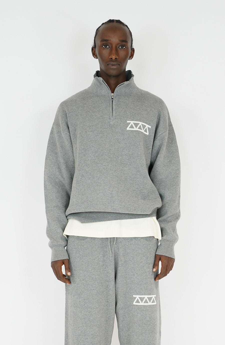 Knit streetwear Link grey