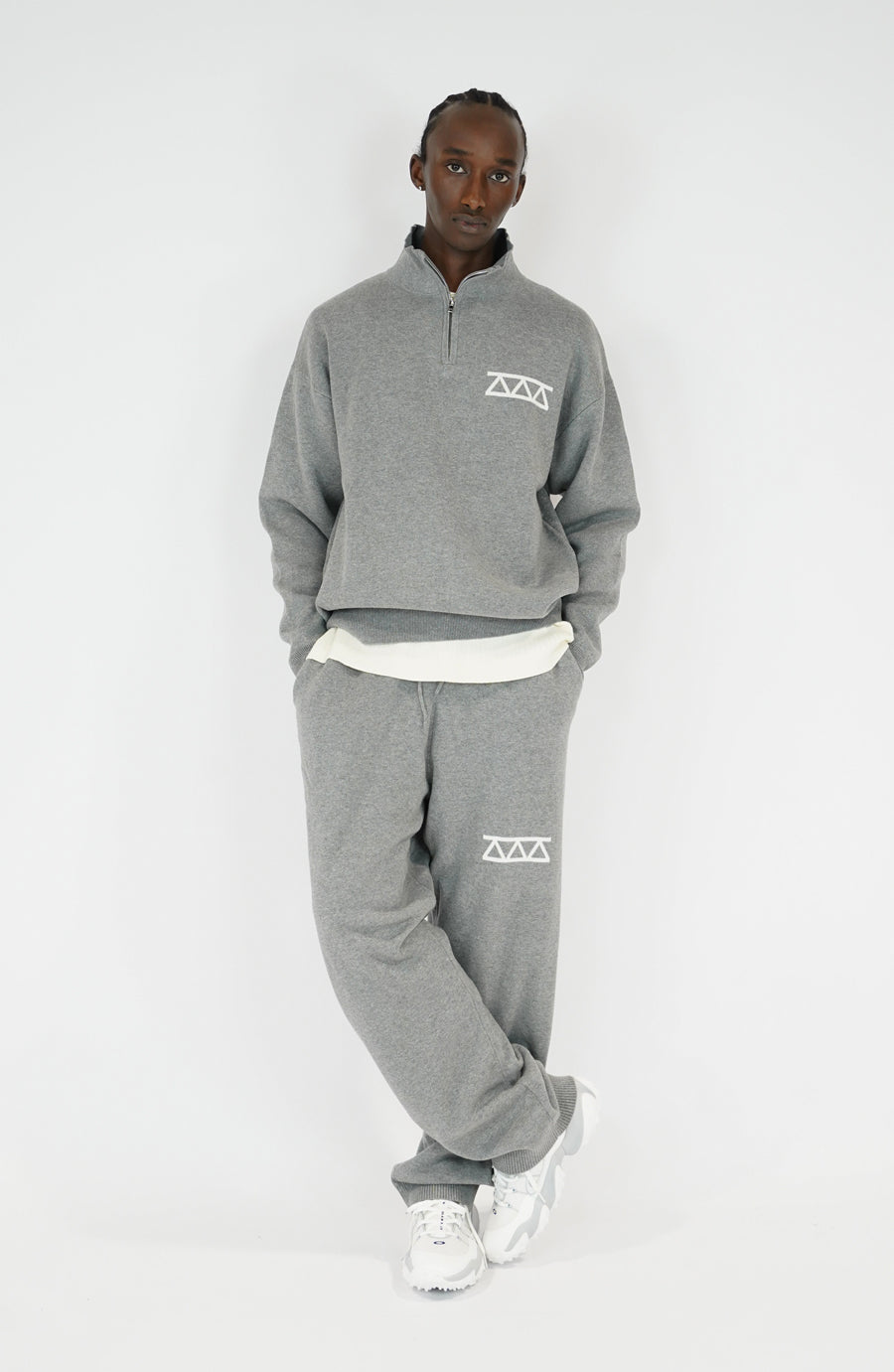 Knit streetwear Link grey