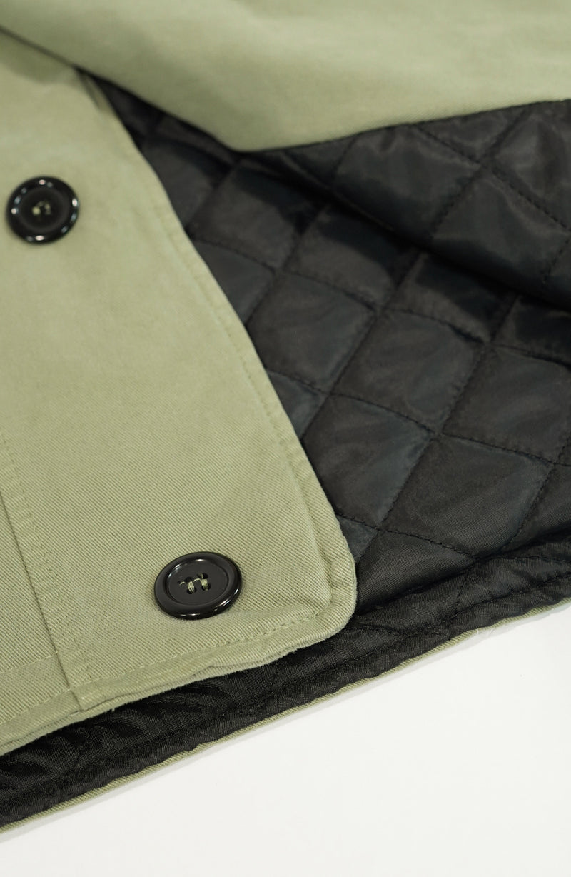 Manteau streetwear Layer olive