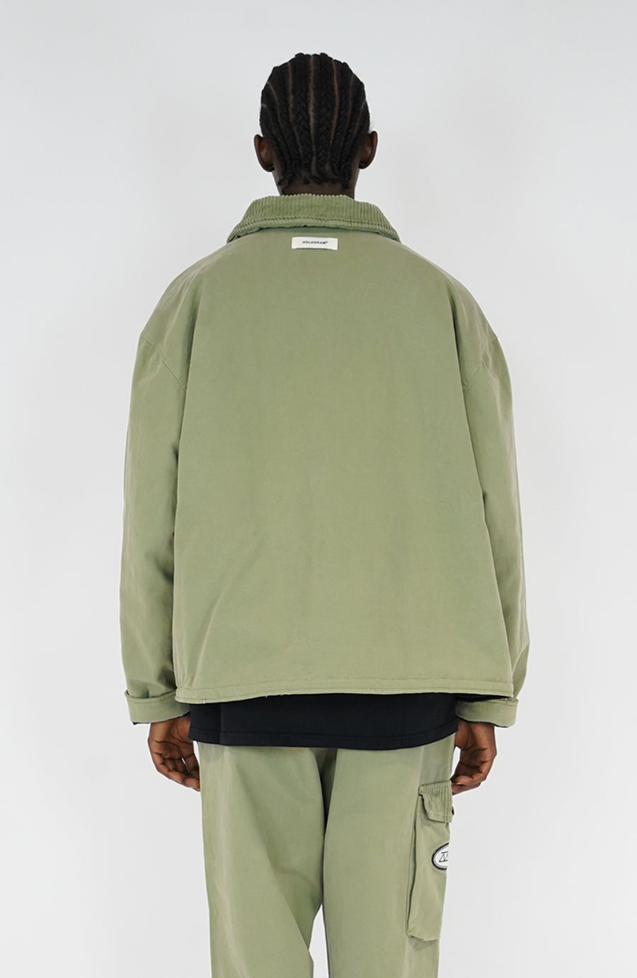 Manteau streetwear Layer olive