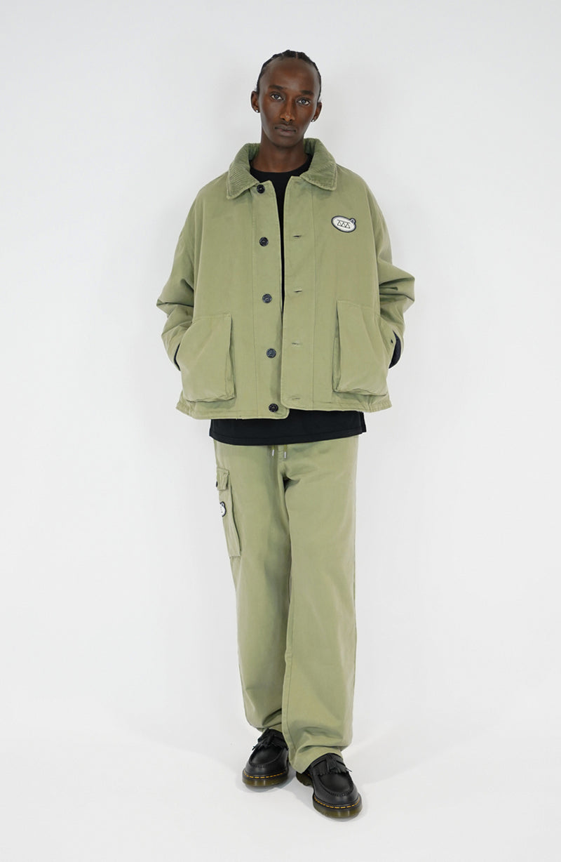 Manteau streetwear Layer olive