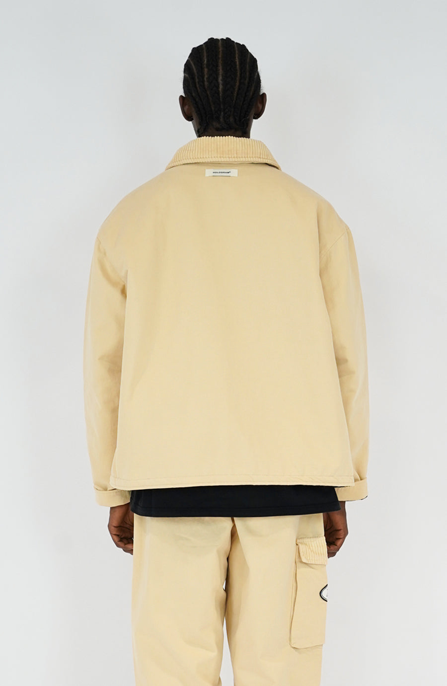Manteau streetwear Layer beige