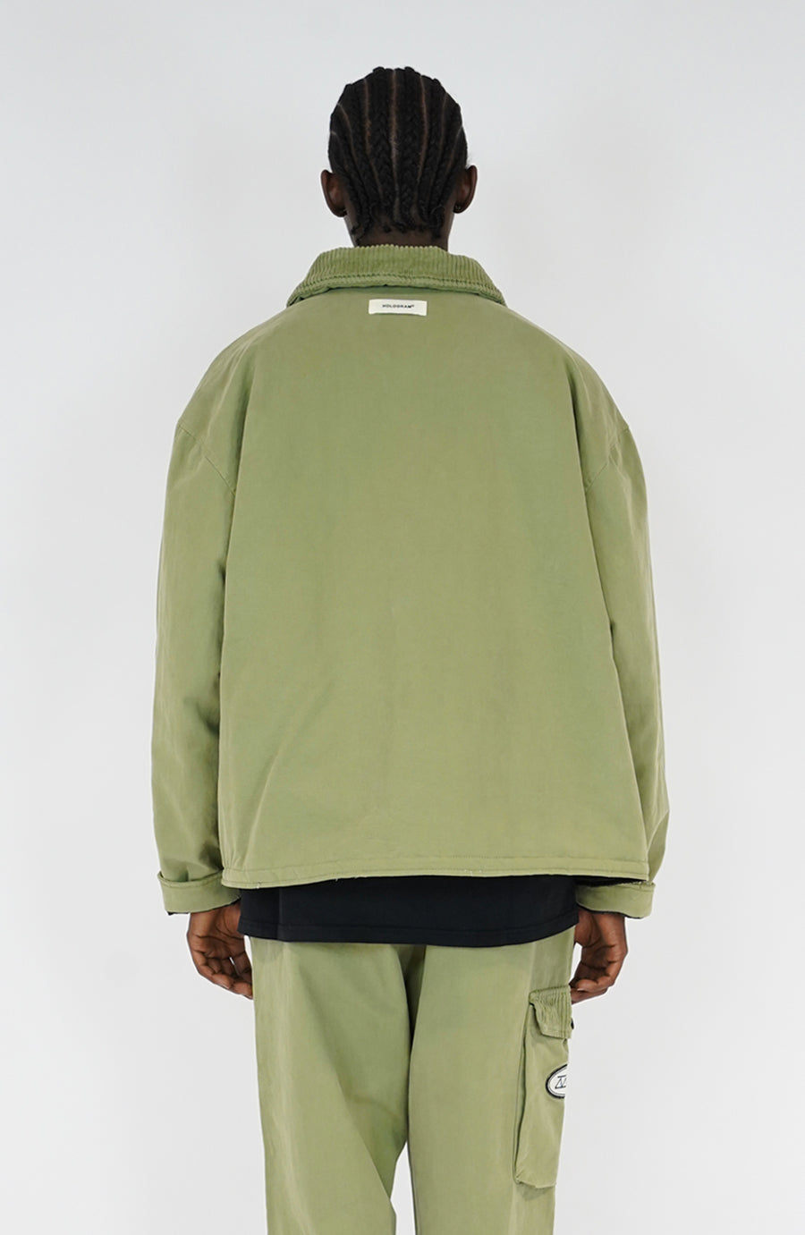Manteau streetwear Layer olive