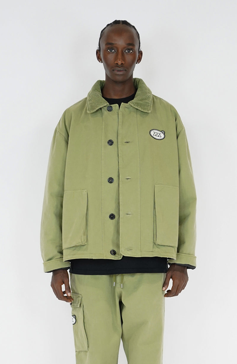 Manteau streetwear Layer olive