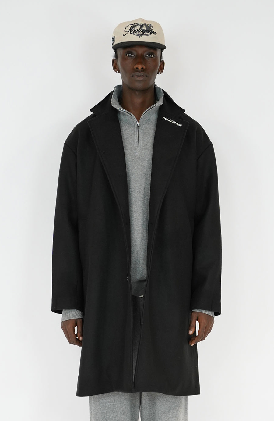 Manteau streetwear Midnight black