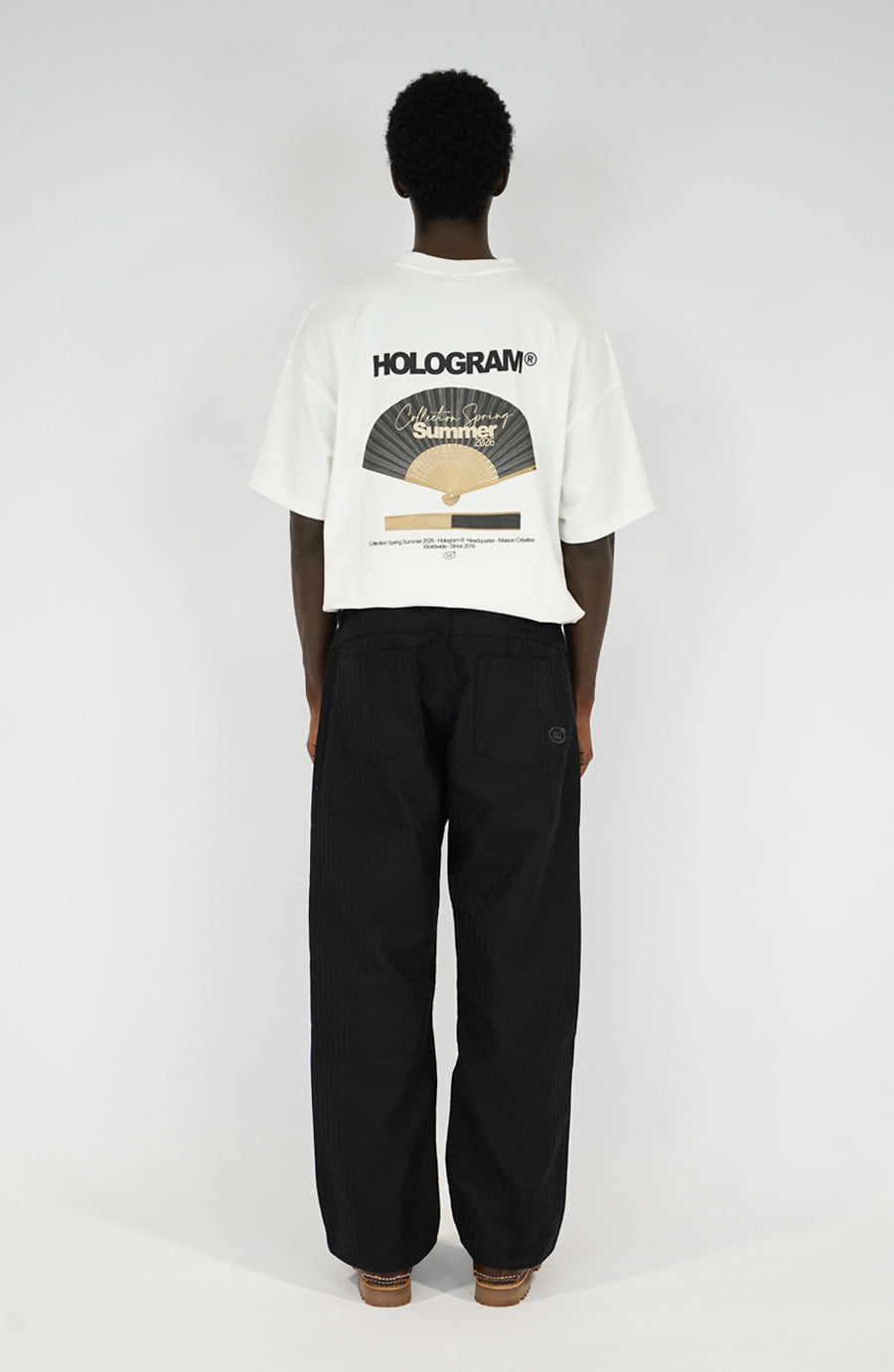 Pantalon streetwear Grid black